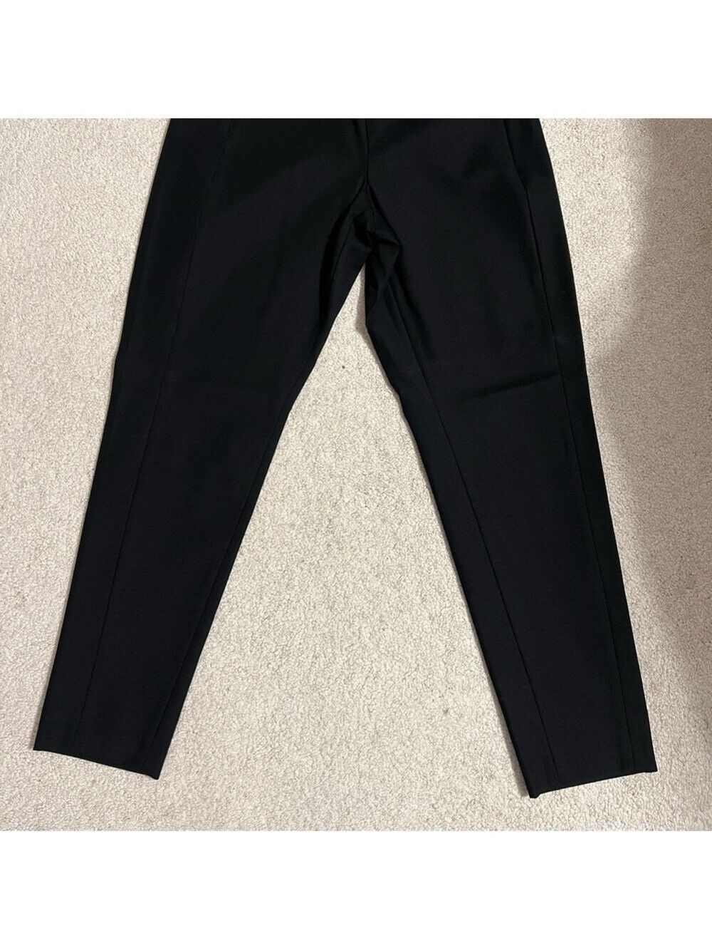 NWT Banana Republic Devon Curvy Skinny Black Pant 10 Petite - Picture 2 of 10